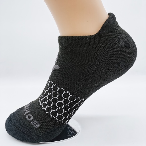 Bombas Socks 6 Pairs Men Ankle Socks Black *NWOT* - Picture 3 of 7